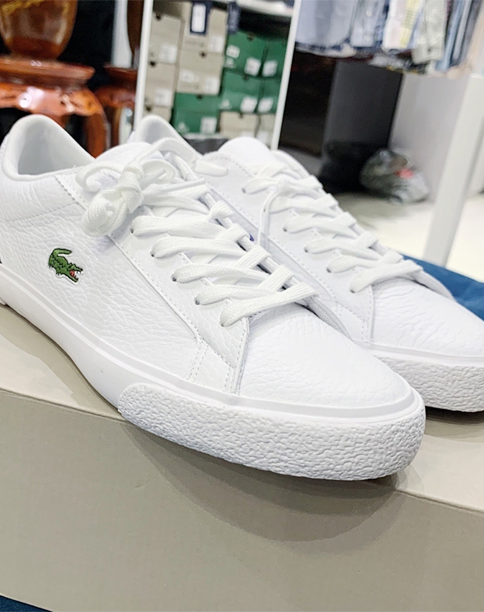 leather beige converse