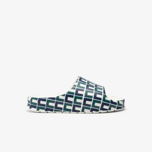 Dép Lacoste Nam Serve Slide 2.0 Họa Tiết Monogram - Duy Hoang