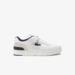 Giày Lacoste Nam T-Clip Quai Dán Cổ Giày Phối Màu - Duy Hoang