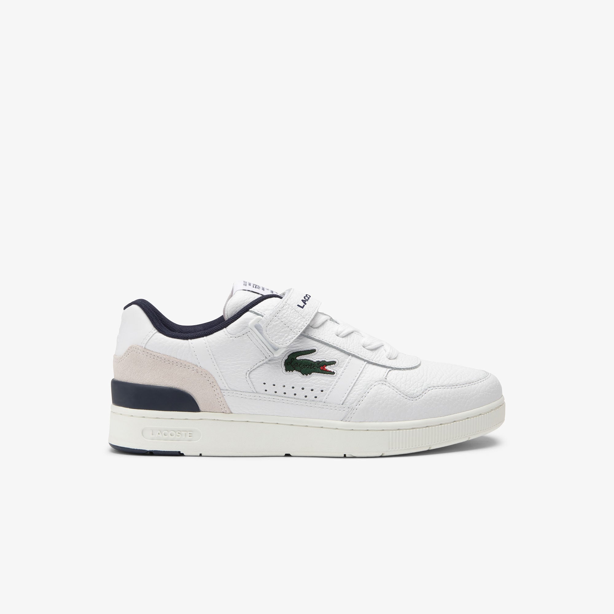 Giày Lacoste Nam T-Clip Quai Dán Cổ Giày Phối Màu - Duy Hoang