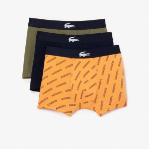 Bộ 3 Quần Lót Boxer Lacoste Nam Chất Liệu Cotton Co Giãn - Duy Hoang