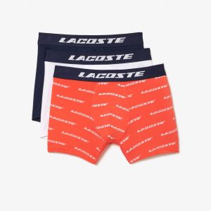 Bộ 3 Quần Lót Boxer Lacoste Nam Chất Liệu Microfiber Họa Tiết In - Duy Hoang