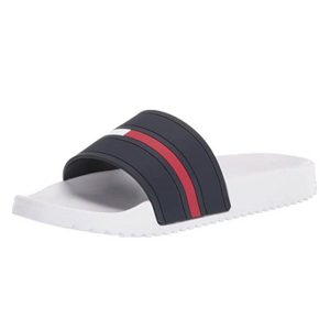 Dép Tommy Hilfiger Redder White Multi SY Màu Xanh Trắng Size 42 - Duy Hoang