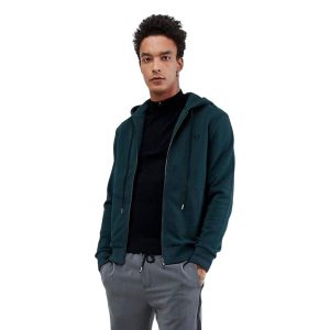 Áo Hoodie Fred Perry Hooded Zip Thru Sweat In Green J2531 G27 Màu Xanh Green Size S - Duy Hoang