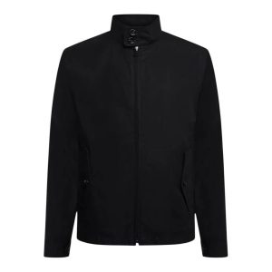 Áo Khoác Nam Burberry Lightweight Solid Zip-up In Black 8084222 Màu Đen Size 44 - Duy Hoang