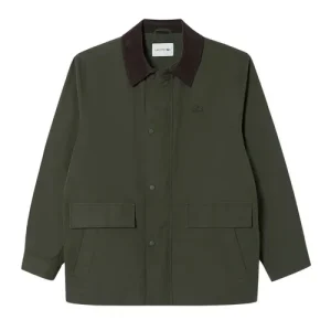 Áo Khoác Nam Lacoste LCT BH247E - L7A Màu Xanh Rêu Size 48 - Duy Hoang