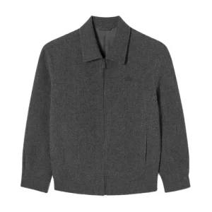Áo Khoác Nam Lacoste Men's Classic Wool Trucker Jacket BH802E - 050 Màu Xám Size 50 - Duy Hoang