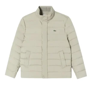 Áo Khoác Nam Lacoste Men's Lightweight Tube Down Blouson BH490E-52N 02S Màu Be Size 48 - Duy Hoang