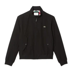 Áo Khoác Nam Lacoste Water-repellent Light Twill Jacket BH0538 031 Màu Đen Size 46 - Duy Hoang