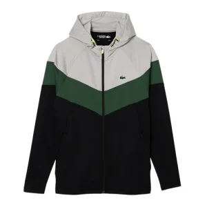Áo Khoác Nam Lacoste Stretch Fabric Sport Sweatshirt SH1088 M4I Phối Màu Size 4 - Duy Hoang