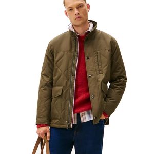 Áo Khoác Nam Tommy Hilfiger XM05678 - 250 Màu Xanh Rêu Size XS - Duy Hoang
