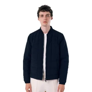 Áo Khoác Phao Nam Lacoste Jacket 2-Way Quilted Jacket Men's BH017–031 Màu Xanh Đen Size 46 - Duy Hoang