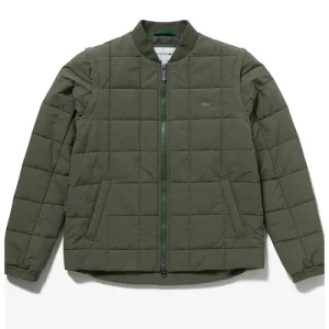 Áo Khoác Phao Nam Lacoste Jacket 2-Way Quilted Jacket Men's BH017-BMY Màu Xanh Olive Size 46 - Duy Hoang
