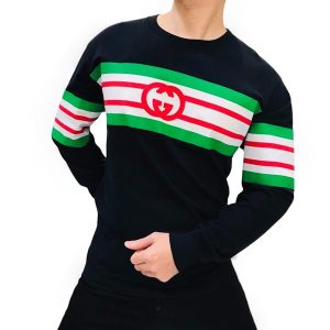 Áo Nỉ Sweater Nam Gucci Sweatshirt Màu Đen Size XS - Duy Hoang