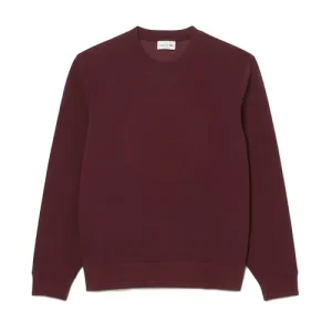 Áo Nỉ Sweater Nam Lacoste Men's Embossed Logo Piqué Sweatshirt SH9959-52 BZD Màu Đỏ Size 3 - Duy Hoang