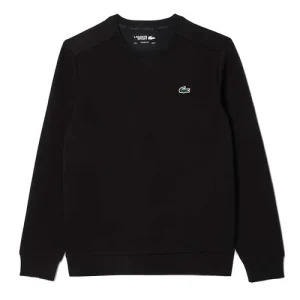 Áo Nỉ Sweater Nam Lacoste Mesh Panel Sweatshirt SH9604 C31 Màu Đen Size 5 - Duy Hoang