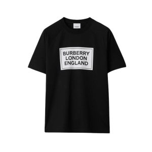 Áo Phông Burberry Black MARGOTBLE With Logo Applique - 8084348 Màu Đen Size XS - Duy Hoang