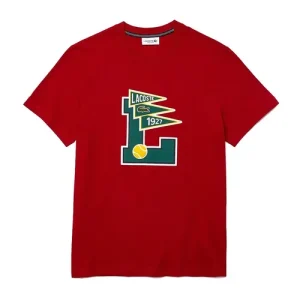 Áo Phông Nam Lacoste Slim Fit T-shirt TH0223.23B Màu Trắng Size 2 - Duy Hoang