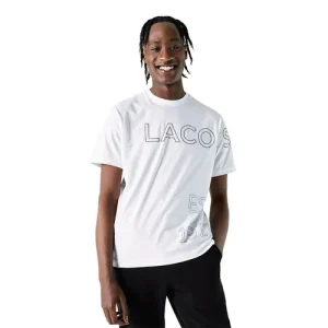 Áo Phông Nam Lacoste Men's Organic Cotton T-Shirt TH0242 42B Màu Trắng Size 5 - Duy Hoang