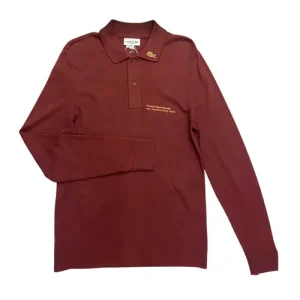 Áo Polo Dài Tay Nam Lacoste Màu Đỏ Size 3 - Duy Hoang