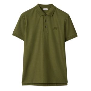 Áo Polo Nam Burberry Hartford Embroidery Check Shirt Màu Xám Size S - Duy Hoang