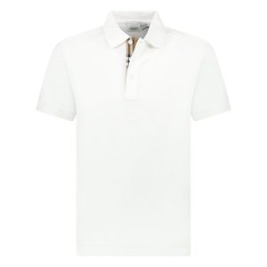 Áo Sơ Mi Cộc Tay Nam Burberry Checked Short-Sleeved Shirt Kẻ Màu Trắng /Xanh Size XS - Duy Hoang