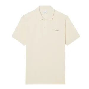 Áo Polo Nam Lacoste Men's Classic Fit Embroidery Detail Piqué PH5465 XFJ Màu Kem Size 4 - Duy Hoang
