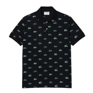 Áo Polo Nam Lacoste Men's Classic Fit Multi Croc Original L.12.12 PH3562 00 HDE Màu Xanh Đen Size L - Duy Hoang