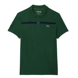 Áo Polo Nam Lacoste Men's Ultra Dry Badge Accent Tennis Heritage DH8960 KCD Màu Vàng Size 4 - Duy Hoang