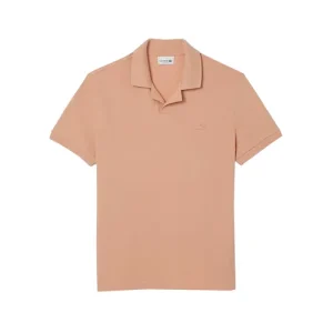 Áo Polo Nam Lacoste Paris PH0084 ZIH Classic Fit Màu Be Size 5 - Duy Hoang