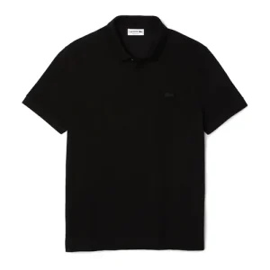 Áo Polo Nam Lacoste Paris Regular Fit Shirt PH5522-031 Màu Đen Size 3 - Duy Hoang
