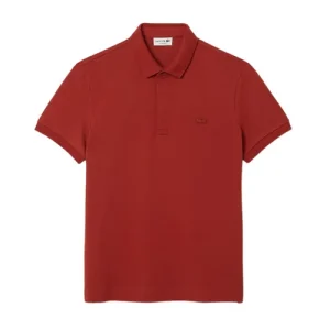 Áo Polo Nam Lacoste Regular Fit Paris Stretch Piqué Polo PH5522 AFS Màu Nâu Size 5 - Duy Hoang