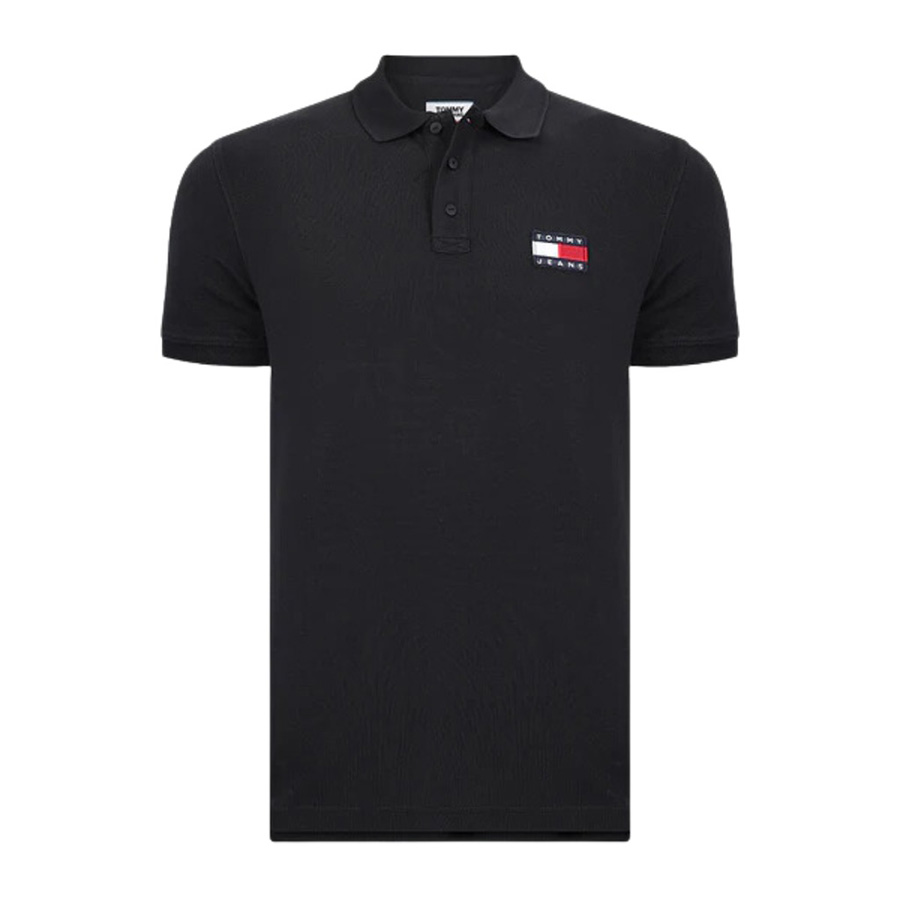 Áo Polo Nam Tommy Hilfiger Man Slim Fit Black DM0DM07456-BBU Màu Đen Size XL - Duy Hoang