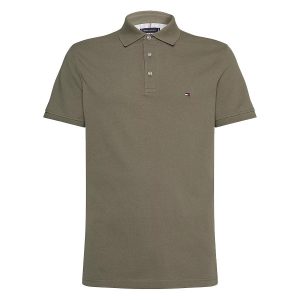 Áo Polo Nam Tommy Hilfiger MW0MW17771_VERDE_RBU Màu Xanh Rêu Size S - Duy Hoang