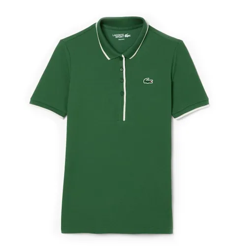 Áo Polo Nữ Lacoste Regular Fit Tennis Thermo-Regulating PF8603-51-YRR Màu Xanh Green Size 34 - Duy Hoang