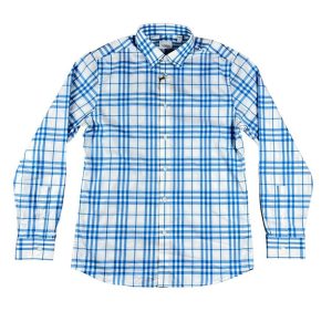 Áo Sơ Mi Nam Burberry Camisa Màu Xanh Trắng Size S - Duy Hoang