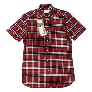 Áo Sơ Mi Nam Burberry With Vintage Check Printed Shirt Red Màu Đỏ Kẻ Size XS - Duy Hoang