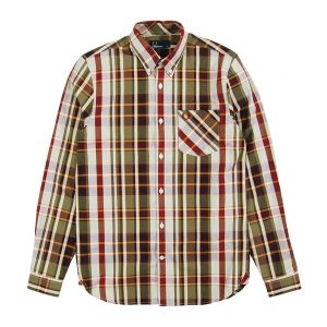 Áo Sơ Mi Nam Fred Perry Check Shirt M5524 - 122 Phối Màu Size S - Duy Hoang