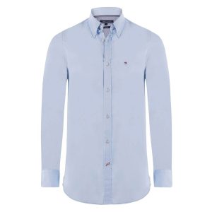 Áo Sơ Mi Nam Tommy Hilfiger TO9944267 Màu Xanh Nhạt Size XL - Duy Hoang