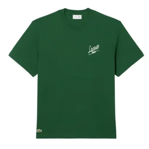 Áo Thun Nam Lacoste Multi Print Jersey T-Shirt TH5948 132 Màu Xanh Lá Size 3 - Duy Hoang