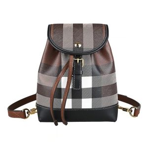 Túi Đeo Vai Nữ Burberry TB Monogram Leather Shoulder Bag Màu Nâu - Duy Hoang