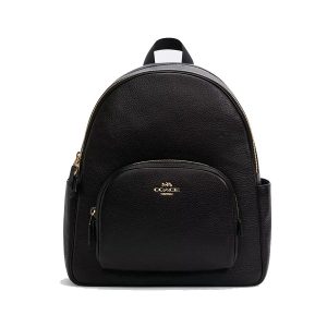 Balo Nữ Coach Court Backpack In Signature Canvas 5666 Màu Đen - Duy Hoang