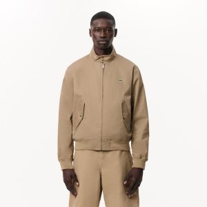 Áo Khoác Lacoste Nam Harrington Chất Liệu vải Cotton Twill Chống Mưa - Duy Hoang