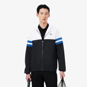Áo Khoác Tennis Lacoste Nam Có Mũ Chống Thấm Nước - Duy Hoang