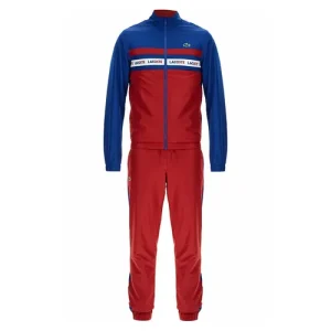 Bộ Thể Thao Nam Lacoste Bicolor Sports Tracksuit WH7567-1 Màu Xanh Đỏ Size S - Duy Hoang