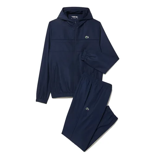 Bộ Thể Thao Nam Lacoste Diamond Taffeta Sport Tracksuit Blue WH2661 - 5FS Màu Xanh Navy Size 3 - Duy Hoang