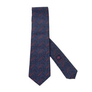 Cà Vạt Nam Gucci 792466 4E009 4274 Màu Xanh Navy - Duy Hoang