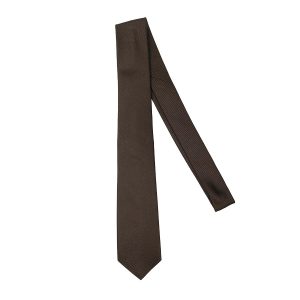Cà Vạt Nam Gucci Interlocking GG Logo Neck Tie In Coffee Brown 550568 Màu Nâu Cafe - Duy Hoang