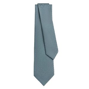 Cà Vạt Nam Hermès Faconnee New H Tie Ciel Découvert Rộng 7cm Màu Xanh Xám - Duy Hoang
