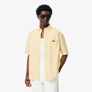 Áo Sơ Mi Lacoste Nam Oxford Họa Tiết In - Duy Hoang